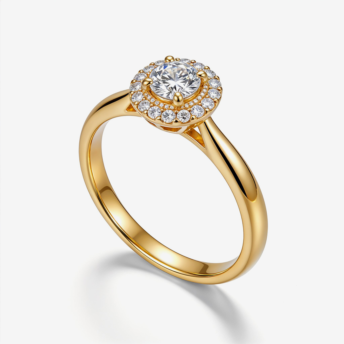Locking Diamond Orbit Ring